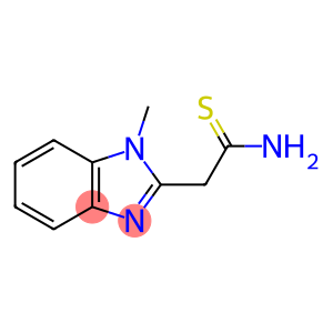 2-(1-METHYL-1H-BENZIMIDAZOL-2-YL)ETHANETHIOAMIDE