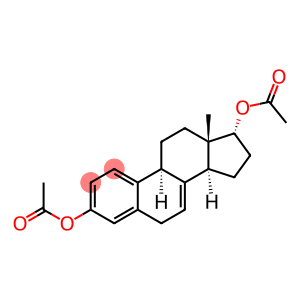Estra-1,3,5(10),7-tetrene-3,17α-diol diacetate