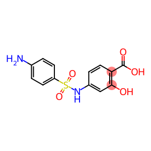 Benzoic acid, 4-[[(4-aminophenyl)sulfonyl]amino]-2-hydroxy-