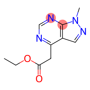 1H-Pyrazolo[3,4-d]pyrimidine-4-acetic acid, 1-methyl-, ethyl ester