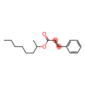 3-苯基-2-丙烯酸 1-甲基庚基酯