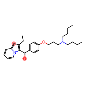 [4-(3-dibutylamino-propoxy)-phenyl]-(2-ethyl-indolizin-3-yl)-methanone