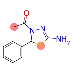 1-(5-Amino-2-phenyl-1,3,4-thiadiazol-3(2H)-yl)ethanone