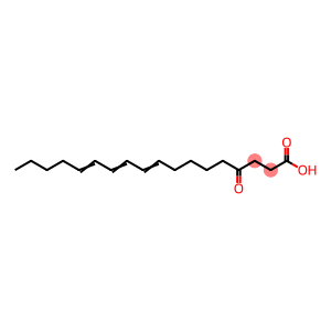 4-Oxooctadeca-9,11,13-trienoic acid