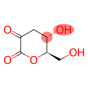 D-erythro-2-Hexulosonic acid, 3-deoxy-, delta-lactone (9CI)