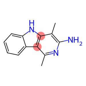 3-AMINO-1,4-DIMETHYL-PYRIDO(4,3-B)INDOLE