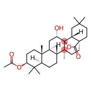 Oleanan-28-oic acid, 3-(acetyloxy)-12,13-dihydroxy-, γ-lactone, (3β,12α)-