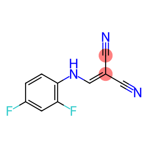 2-{[(2,4-difluorophenyl)amino]methylidene}propanedinitrile
