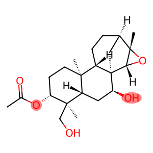 (4S)-3α-Acetoxy-15α,16-epoxykaurane-7β,18-diol