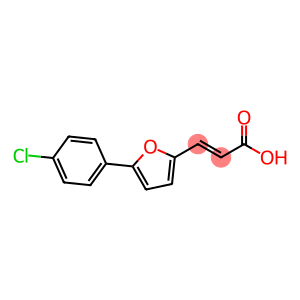 2-Propenoic acid, 3-[5-(4-chlorophenyl)-2-furanyl]-, (E)-