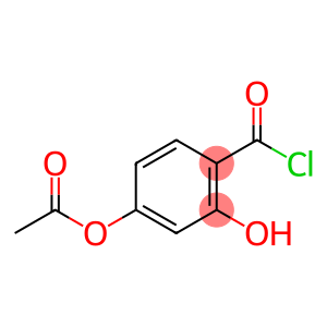 Benzoyl chloride, 4-(acetyloxy)-2-hydroxy-