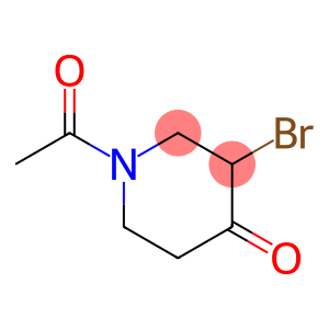 4-Piperidinone, 1-acetyl-3-bromo-