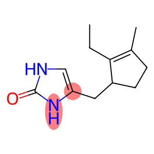 2H-Imidazol-2-one, 4-[(2-ethyl-3-methyl-2-cyclopenten-1-yl)methyl]-1,3-dihydro-
