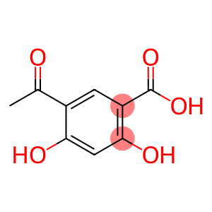 Benzoic acid, 5-acetyl-2,4-dihydroxy-