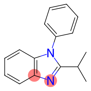 1H-Benzimidazole, 2-(1-methylethyl)-1-phenyl-