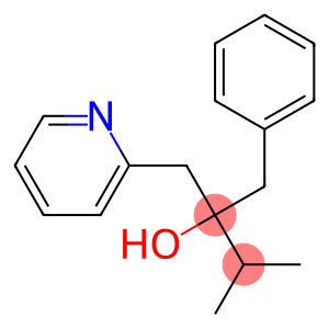 2-Pyridineethanol, α-(1-methylethyl)-α-(phenylmethyl)-