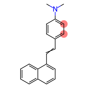 Benzenamine, N,N-dimethyl-4-[2-(1-naphthalenyl)ethenyl]-