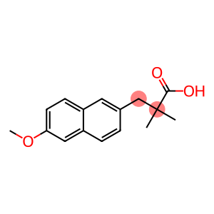 6-Methoxy-α,α-dimethyl-2-naphthalenepropionic acid