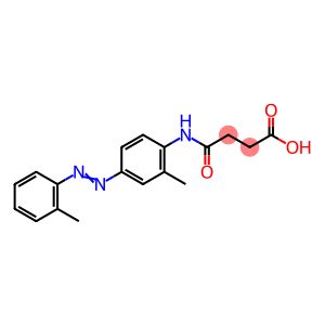 3-[4-[(2-Methylphenyl)azo]-2-methylphenylcarbamoyl]propionic acid