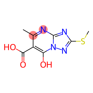 7-羟基-5-甲基-2-(甲硫基)-1,2,4-三唑并[1,5-A]嘧啶-6-羧酸