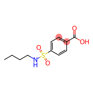 Benzoic acid, 4-[(butylamino)sulfonyl]-