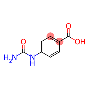 Benzoic acid, 4-[(aminocarbonyl)amino]-