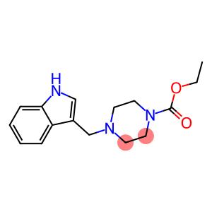 ethyl 4-(1H-indol-3-ylmethyl)piperazine-1-carboxylate