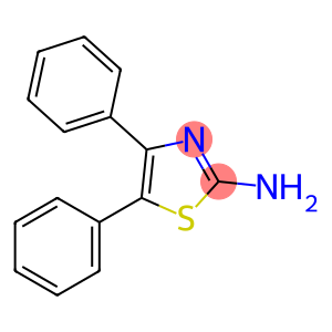 4,5-di(phenyl)-2-thiazolamine