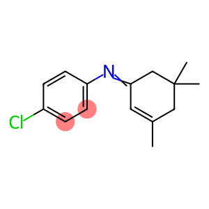 Benzenamine, 4-chloro-N-(3,5,5-trimethyl-2-cyclohexen-1-ylidene)-