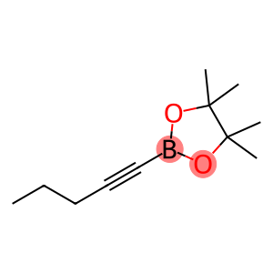 1-Pentynylboronic  acid  pinacol  ester