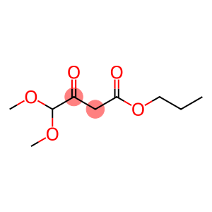 Butanoic acid, 4,4-dimethoxy-3-oxo-, propyl ester