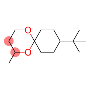 9-(1,1-dimethylethyl)-2-methyl-1,5-dioxaspiro[5.5]undecane