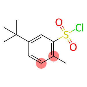 Benzenesulfonyl chloride, 5-(1,1-dimethylethyl)-2-methyl-