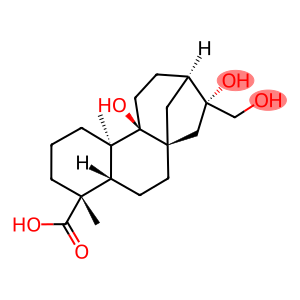 Kauran-18-oic acid, 9,16,17-trihydroxy-, (4α)-
