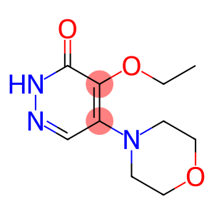 4-ethoxy-5-(4-morpholinyl)-3(2H)-Pyridazinone
