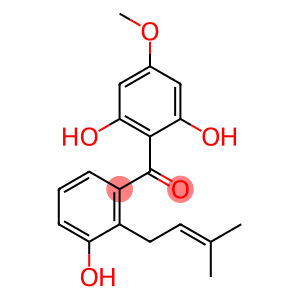 2,3',6-Trihydroxy-4-methoxy-2'-(3-methyl-2-butenyl)benzophenone