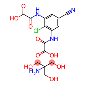 2-氨基-2-(羟甲基)丙烷-1,3-二醇 半(2,2'-((2-氯-5-氰基-1,3-亚苯基)双(氮烷二基))双(2-氧代乙酸盐) )