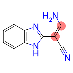 1H-Benzimidazole-2-acetonitrile,alpha-(aminomethylene)-(9CI)