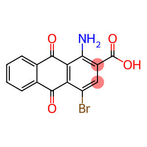 2-Anthracenecarboxylic acid, 1-amino-4-bromo-9,10-dihydro-9,10-dioxo-