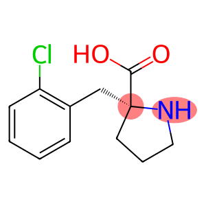 (R)-alpha-(2-chloro-benzyl)-proline