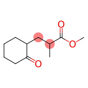 2-methyl-3-(2-oxocyclohexyl)propanoic acid methyl ester