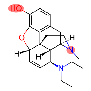 Morphinan-3-ol, 6,7-didehydro-8-(diethylamino)-4,5-epoxy-17-methyl-, (5α,8β)- (9CI)