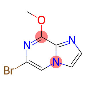 Imidazo[1,2-a]pyrazine, 6-bromo-8-methoxy-