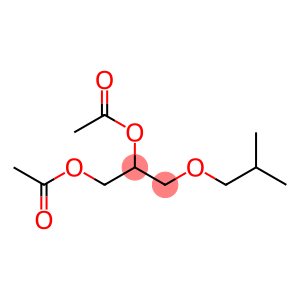 3-Isobutoxy-1,2-propanediol=diacetate ester