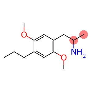 1-Methyl-2-[4-propyl-2,5-dimethoxyphenyl]ethanamine