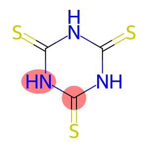 1,3,5-triazine-2,4,6(1h,3h,5h)-trithione