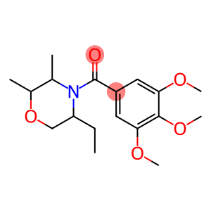 2,3-Dimethyl-5-ethyl-4-(3,4,5-trimethoxybenzoyl)morpholine