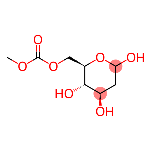 D-arabino-Hexopyranose, 2-deoxy-, 6-(methyl carbonate) (9CI)