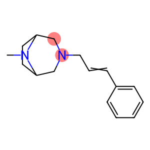 3,8-Diazabicyclo[3.2.1]octane, 8-methyl-3-(3-phenyl-2-propen-1-yl)-