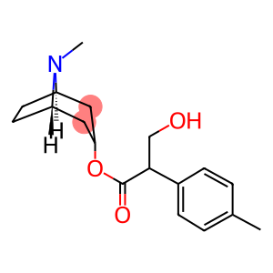 Benzeneacetic acid, α-(hydroxymethyl)-4-methyl-, 8-methyl-8-azabicyclo[3.2.1]oct-3-yl ester